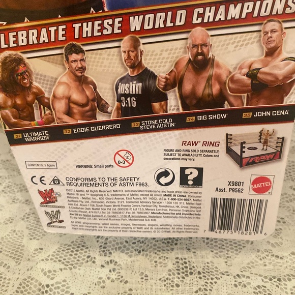 WWE World Champions CM Punk (2013) Mattel Superstar #36 Figure - Picture 8 of 9